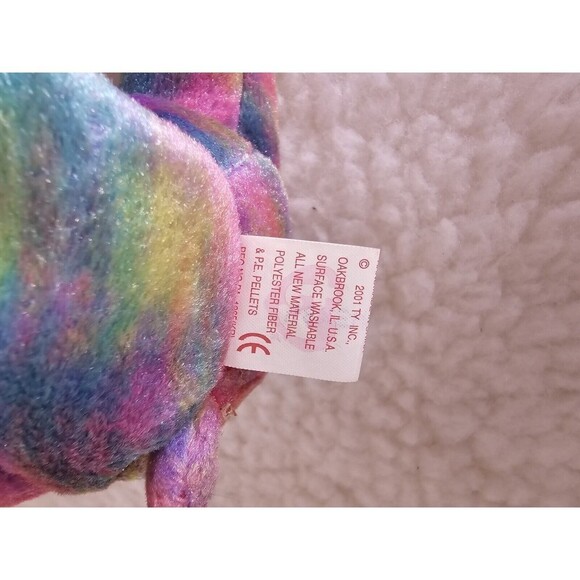 TY Beanie Baby - MARCH the Birthday Bear AQUARIUS Plush Toy - Picture 7 of 12